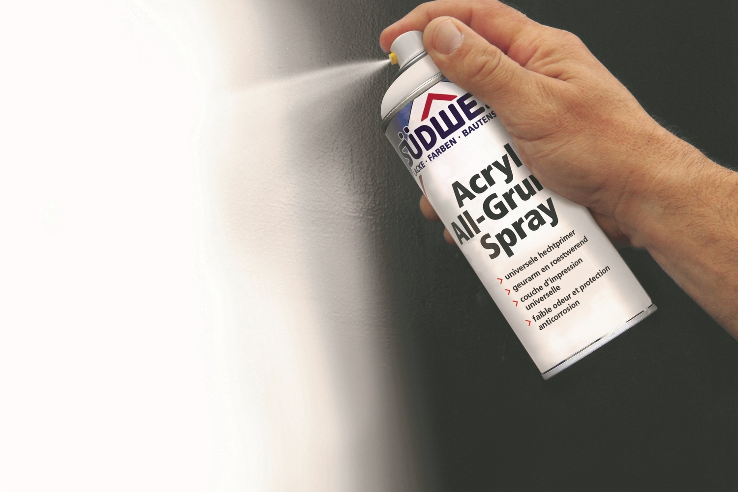 Afbeelding voor: NOVITEIT Vistapaint introduceert Südwest Acryl All-Grund Spray