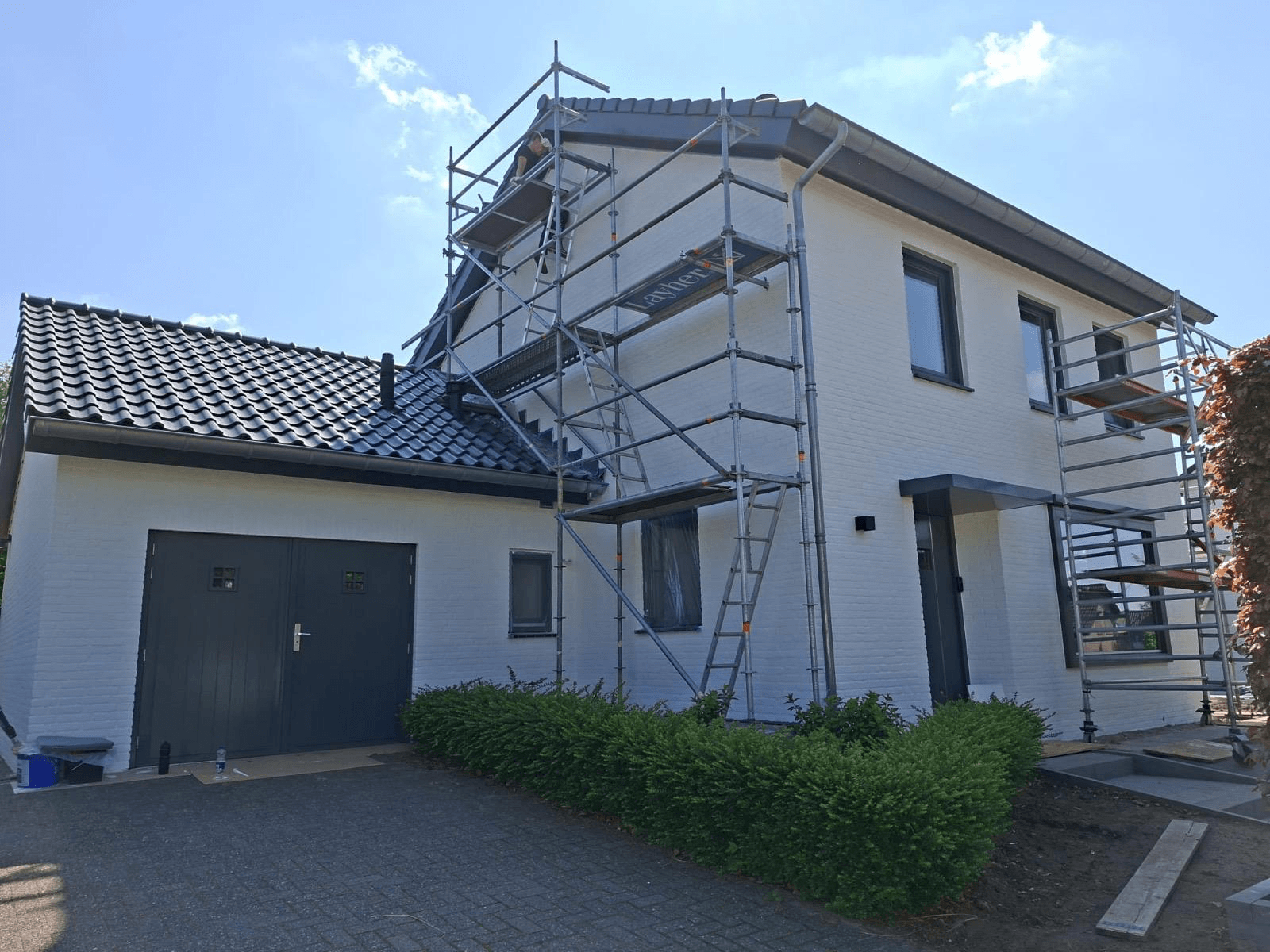 Afbeelding voor: La rénovation de façade respirante offre une nouvelle apparence à l’habitation