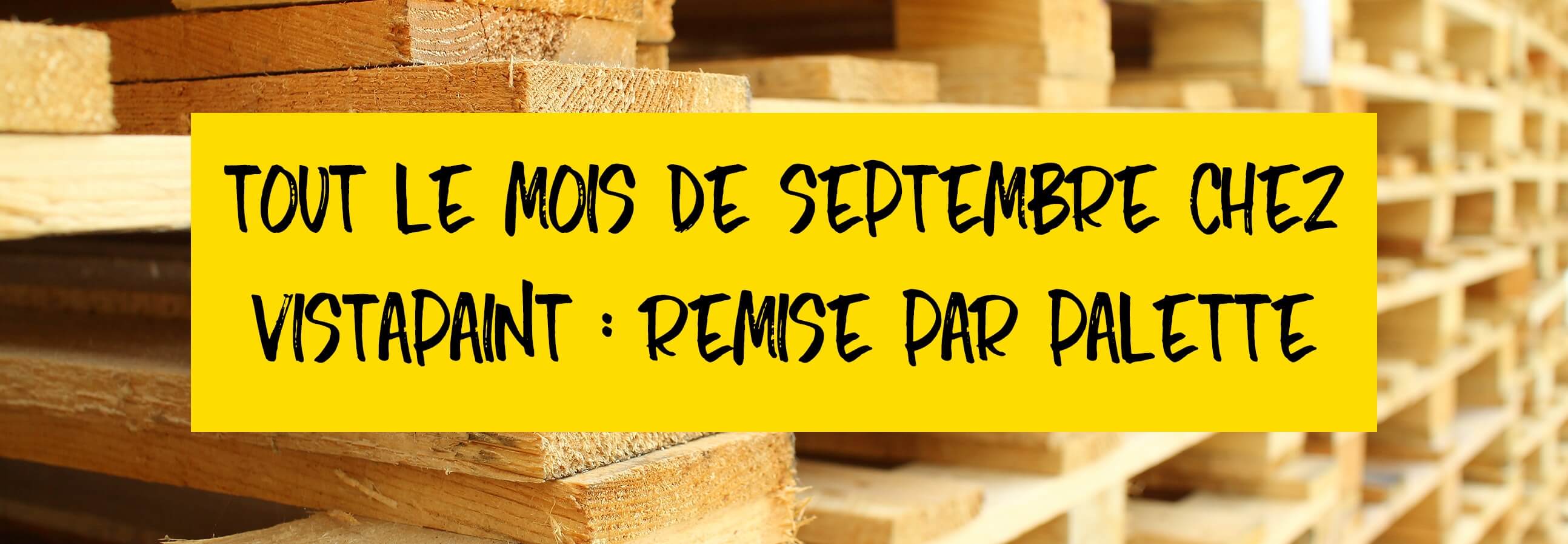 Remise par palette sur l'Universal Pro