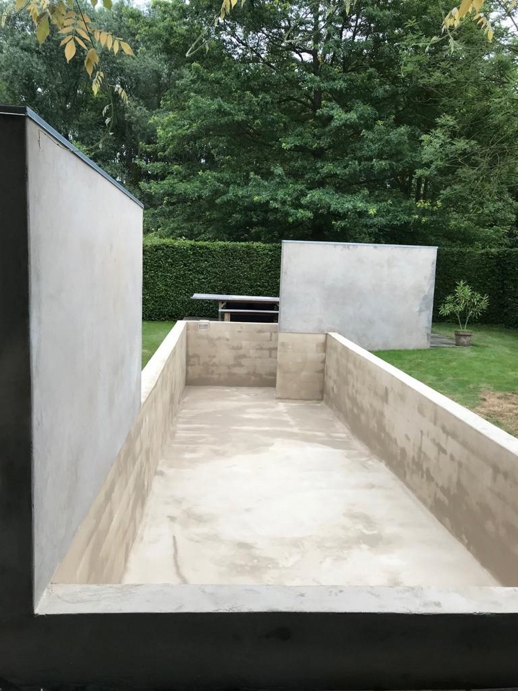 Rénovation d'une piscine à Courtrai